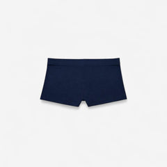 Baby Rib Mini Shorts - Navy view 1