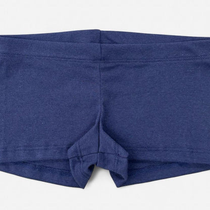 Baby Rib Mini Shorts - Navy