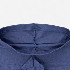 Baby Rib Mini Shorts - Navy view 7