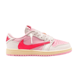 Travis Scott x Air Jordan 1 Retro Low OG PS 'Sail Tropical Pink' view 1