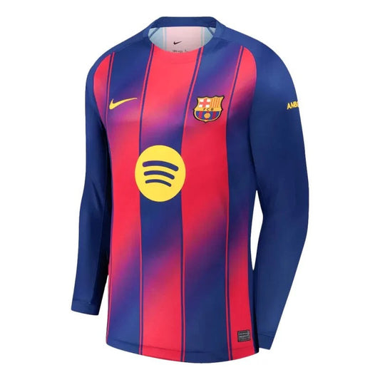 FC Barcelona 2025-26 Home Shirt L/S