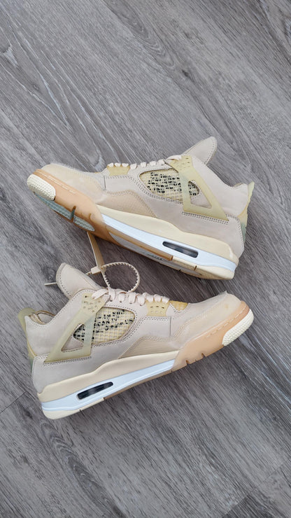 Off-White x Wmns Air Jordan 4 Retro SP 'Sail'
