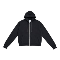 Lightweight Black Hoodie view 2