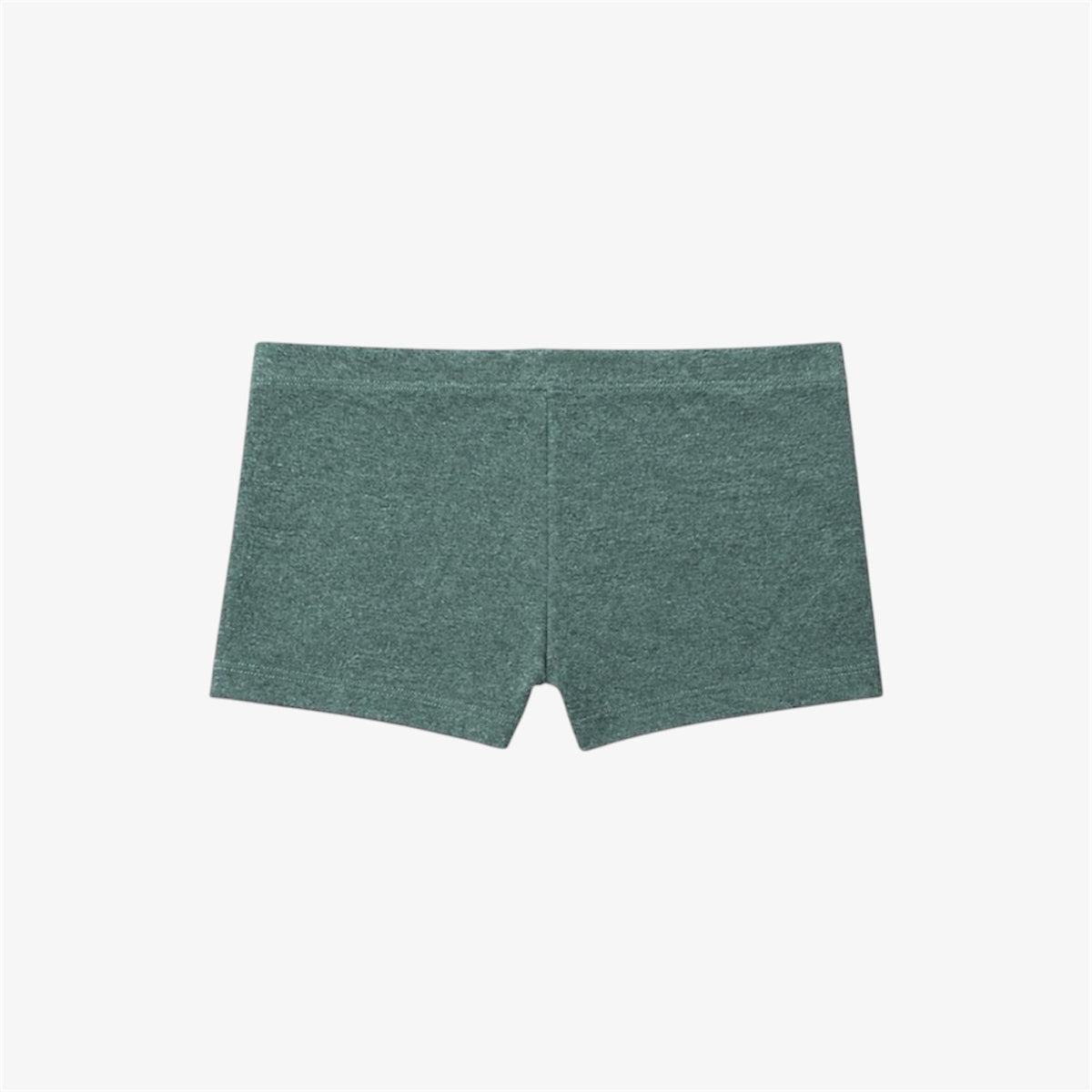 Lightweight Green Mini Shorts