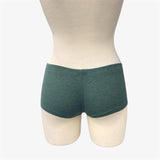 Lightweight Green Mini Shorts view 4