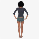 Lightweight Green Mini Shorts view 2