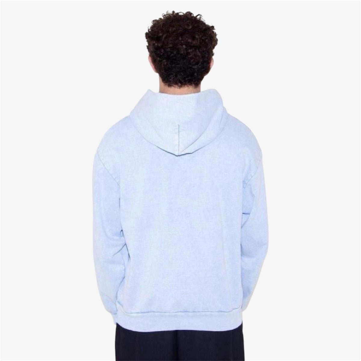 Heavy Fleece Arctic Blue Hoodie
