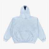 Heavy Fleece Arctic Blue Hoodie view 3