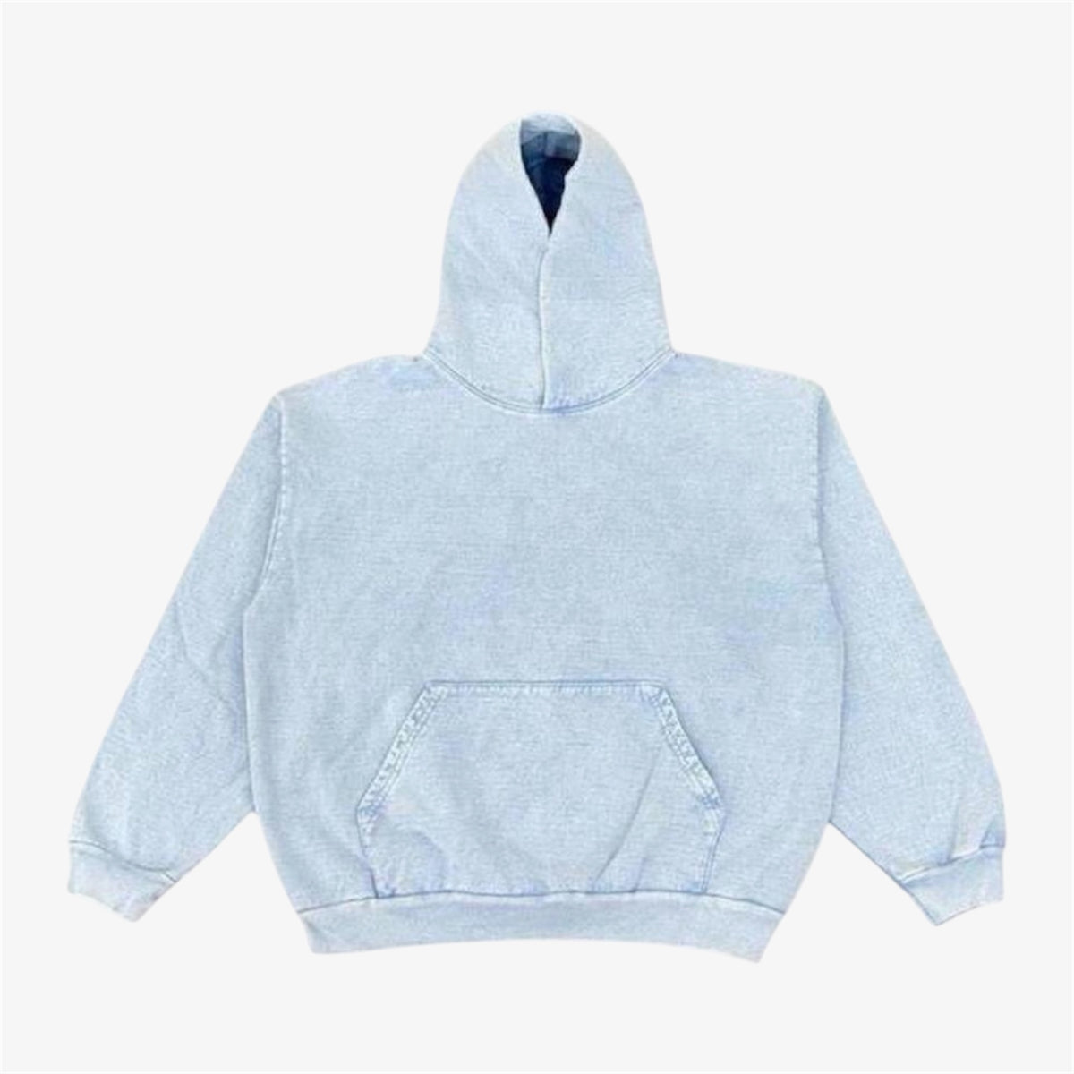 Heavy Fleece Arctic Blue Hoodie