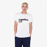 Lightweight White Legalize LA T-Shirt view 1