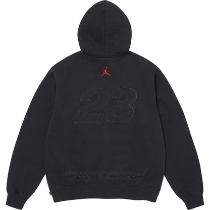 Jordan Hooded Sweatshirt Black (back)