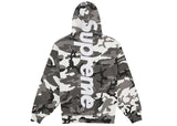 Supreme® Satin Appliqué Hooded Sweatshirt — Snow Camo view 1
