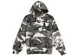 Supreme® Satin Appliqué Hooded Sweatshirt — Snow Camo view 2