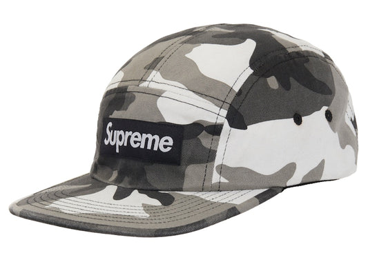 Supreme® Washed Chino Twill Camp Cap — Snow Camo