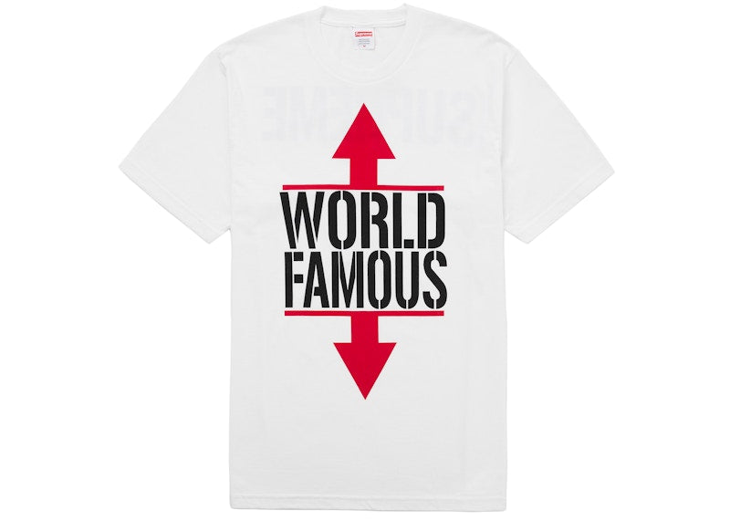 Supreme® World Famous Tee — White