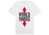 Supreme® World Famous Tee — White view 1