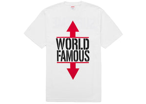 Supreme® World Famous Tee — White