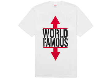 Supreme® World Famous Tee — White