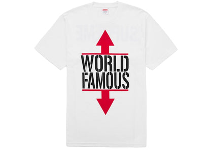 Supreme® World Famous Tee — White