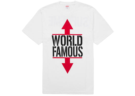 Supreme® World Famous Tee — White