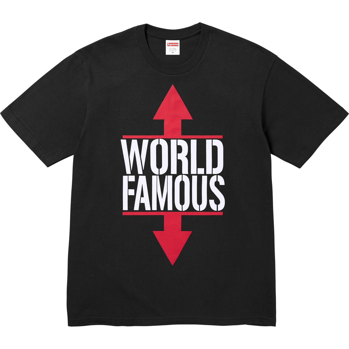Supreme® World Famous Tee — Black