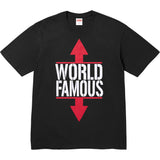Supreme® World Famous Tee — Black view 1