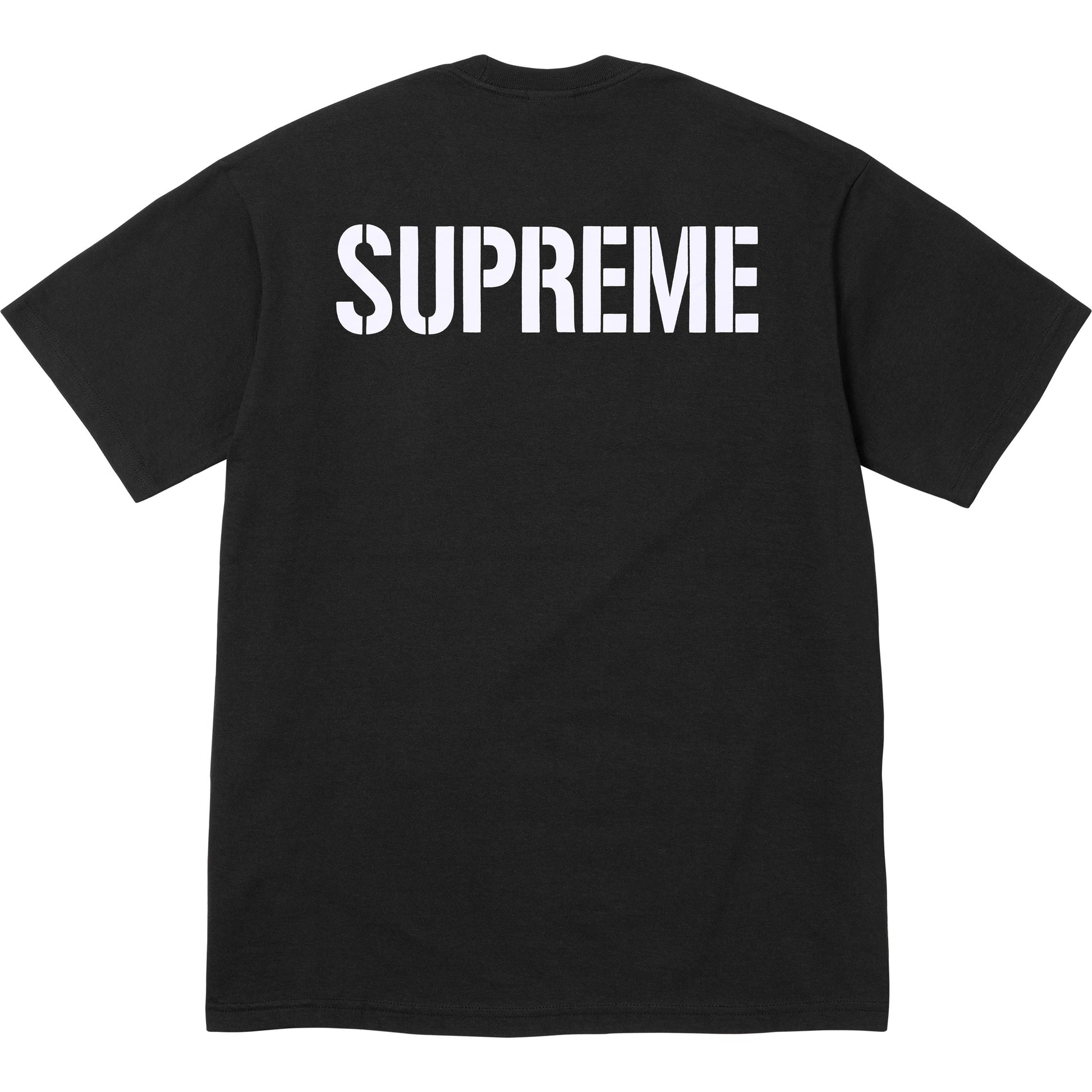 World Famous Tee Black (back)