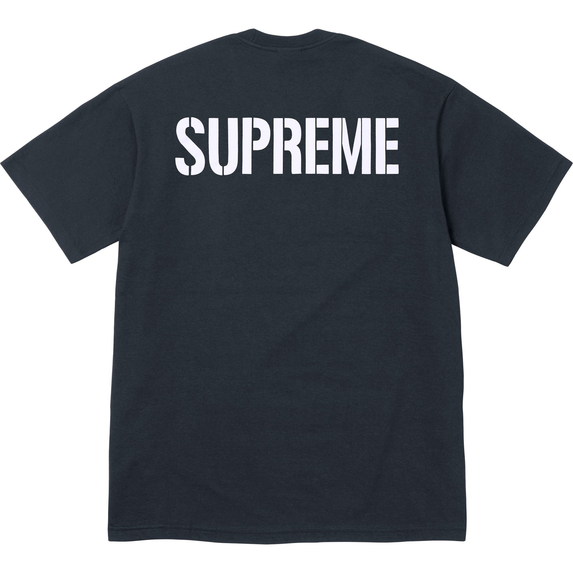 World Famous Tee Navy (back)