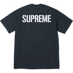 Supreme® World Famous Tee — Navy view 2