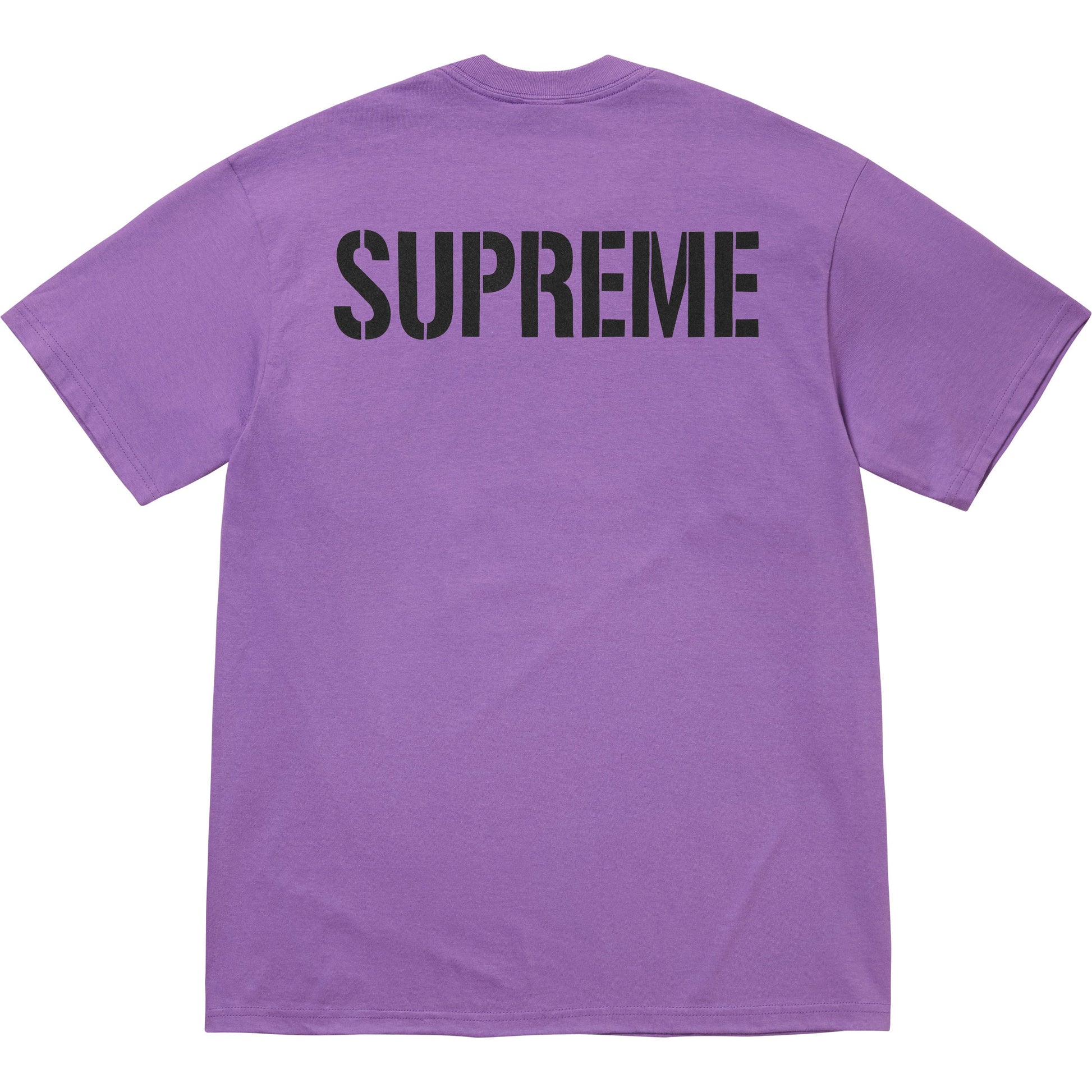 World Famous Tee Purple (back)