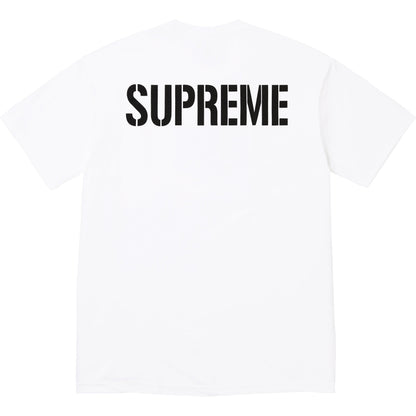 World Famous Tee White (back)