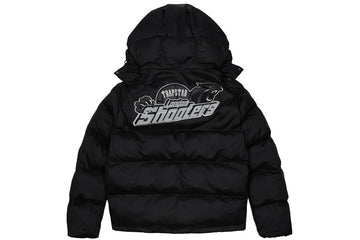 Trapstar Shooters Hooded Puffer 'Black/Reflective'