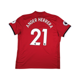 Manchester United 2017-18 Home #21 Herrera view 2