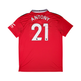 Manchester United 2022-2023 Home (#21 ANTONY) view 2