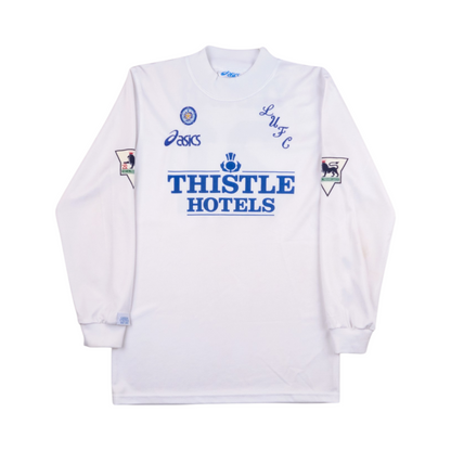 Leeds United 1995-1996 Home Long Sleeve (#21 YEBOAH)