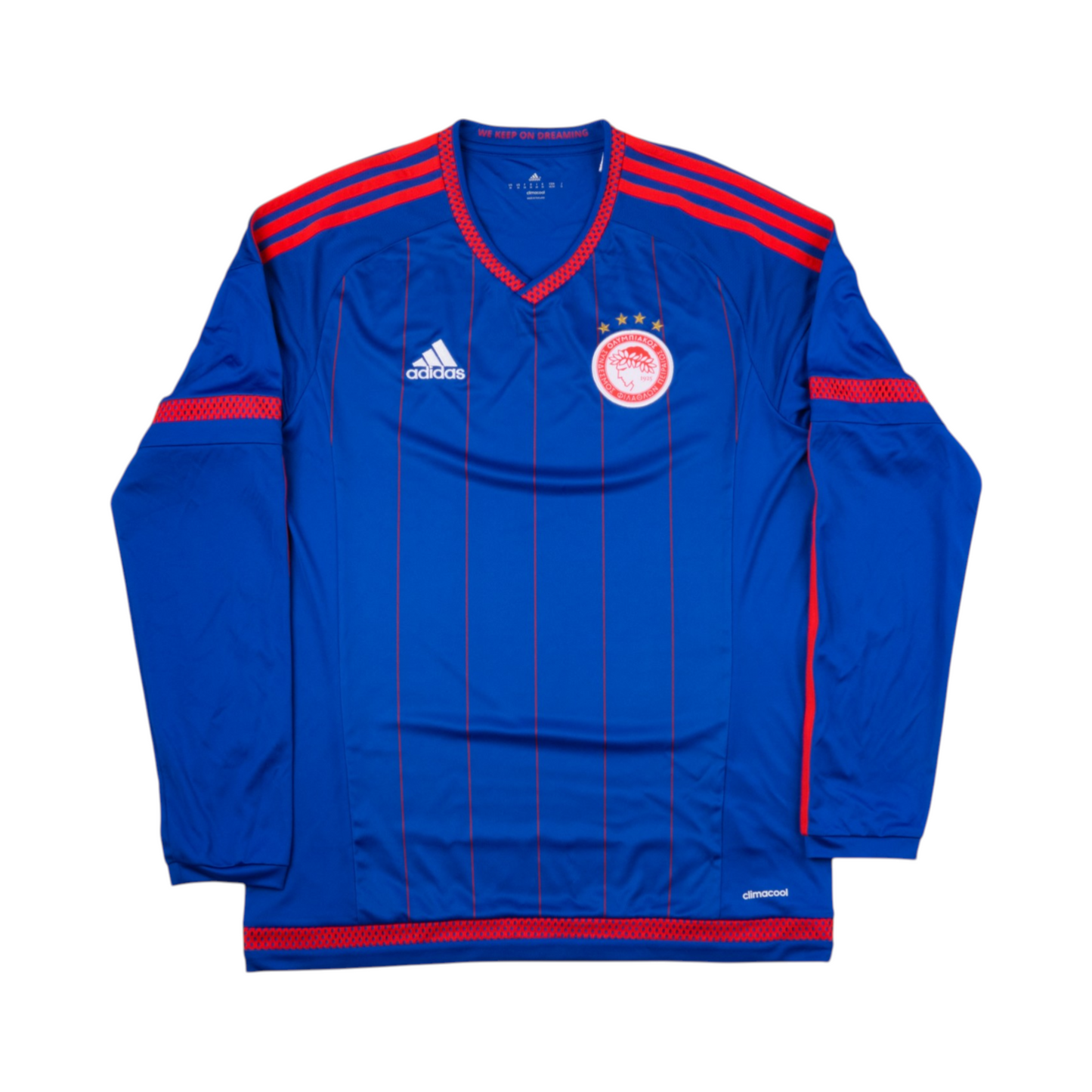 Olympiacos 2015-2016 Away Long Sleeve 90th Anniversary