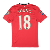 Manchester United 2011-12 Home (#18 YOUNG) view 2