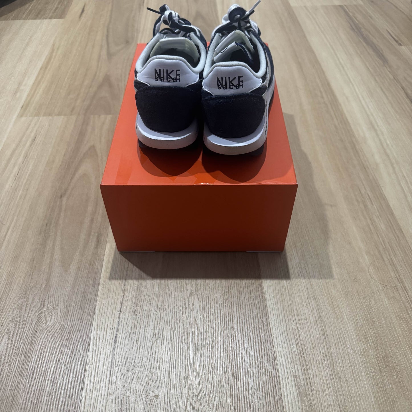 Fragment Design x sacai x Nike LDV Waffle 'Blackened Blue' (image 4 of 5)