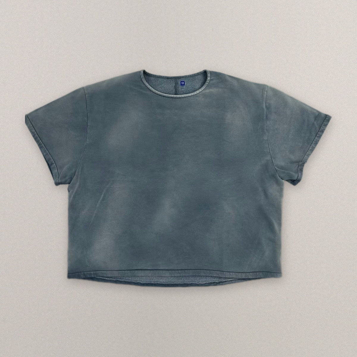YEEZY GAP Fleece Yoke Tee "Bluestone"