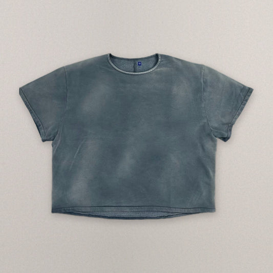 YEEZY GAP Fleece Yoke Tee "Bluestone"