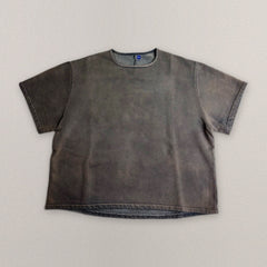 YEEZY GAP Fleece Yoke Tee "Grey" view 1