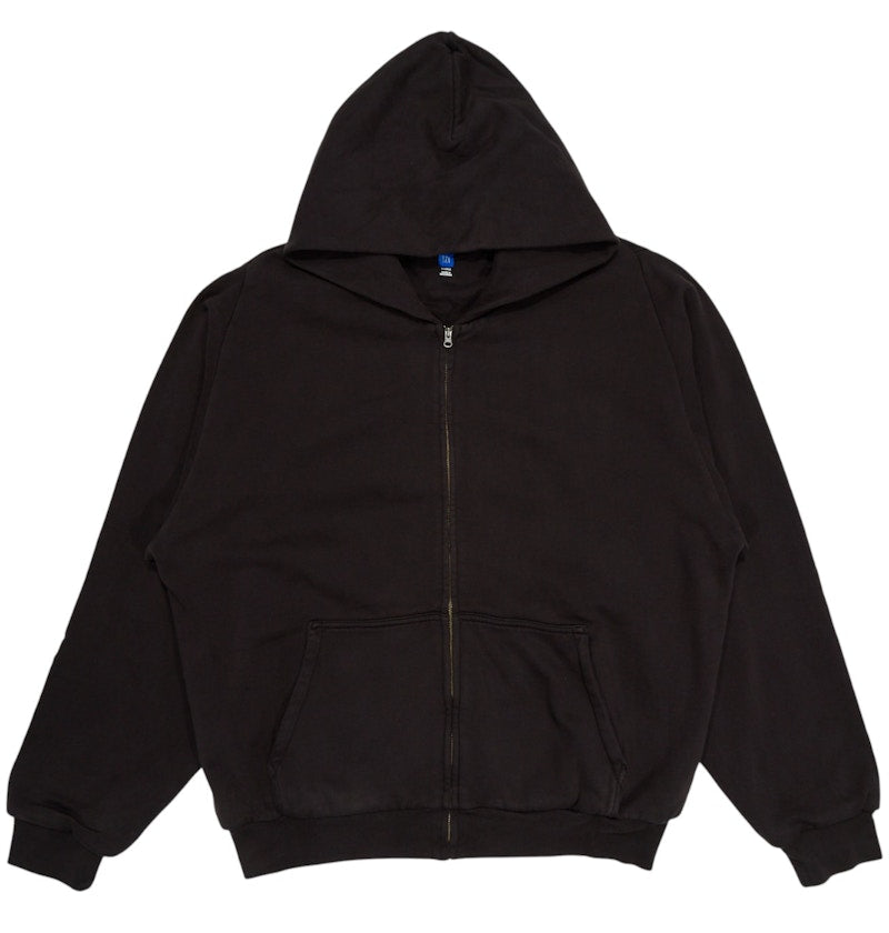 Yeezy Gap LA H14B Zip Up Hoodie 'Poetic Black'