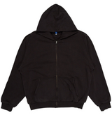 Yeezy Gap LA H14B Zip Up Hoodie 'Poetic Black' view 1