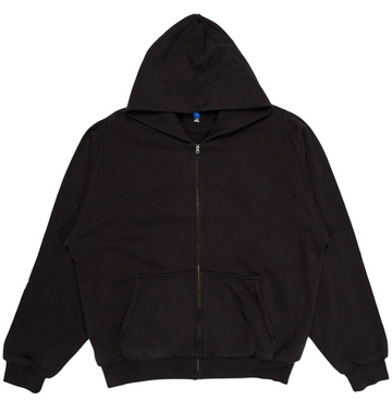 Yeezy Gap LA H14B Zip Up Hoodie 'Poetic Black'