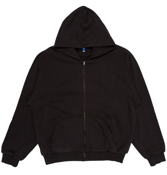 Yeezy Gap LA H14B Zip Up Hoodie 'Poetic Black'
