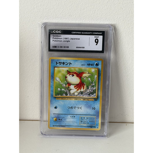 CGC GRADED CARD - Goldeen Pokémon (1997) Japanese Pokémon Jungle
