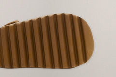 adidas Yeezy Slides Infants 'Ochre' view 6