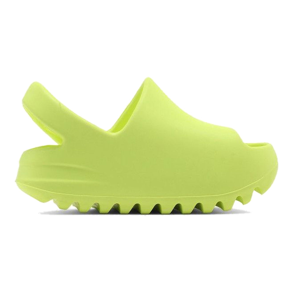 Yeezy Slides Infants 'Glow Green'