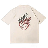 Air Jordan x Travis Scott Flight Graphic Tee 'Cream' view 1