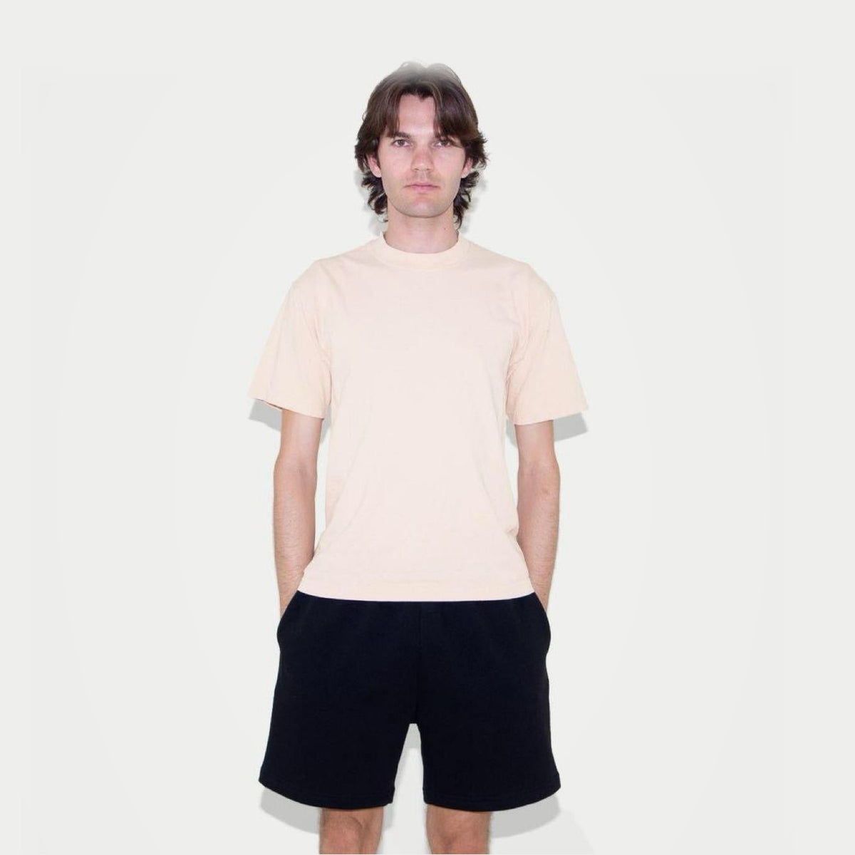 Cotton T Shirt 1801 - Beige
